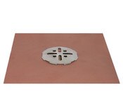 Img of 2" Male Threaded Copper Balcony Drain
